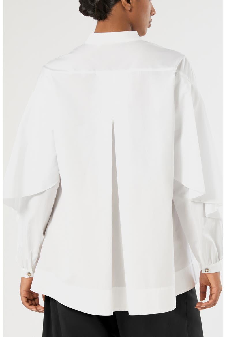 Nagoraio Cotton Poplin Tunic, Alternate, color, OPTICAL WHITE