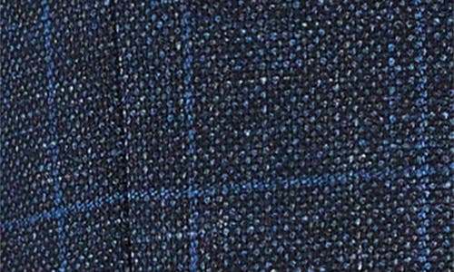 PAUL SMITH PAUL SMITH LONDON TAILORED FIT WINDOWPANE CHECK WOOL & COTTON BLEND SPORT COAT 