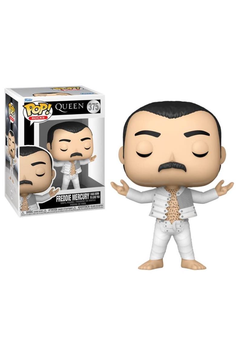 Freddie Mercury (Queen) (I Was Born To Love You) Funko Pop! Rocks, Main, color, Multi-Color