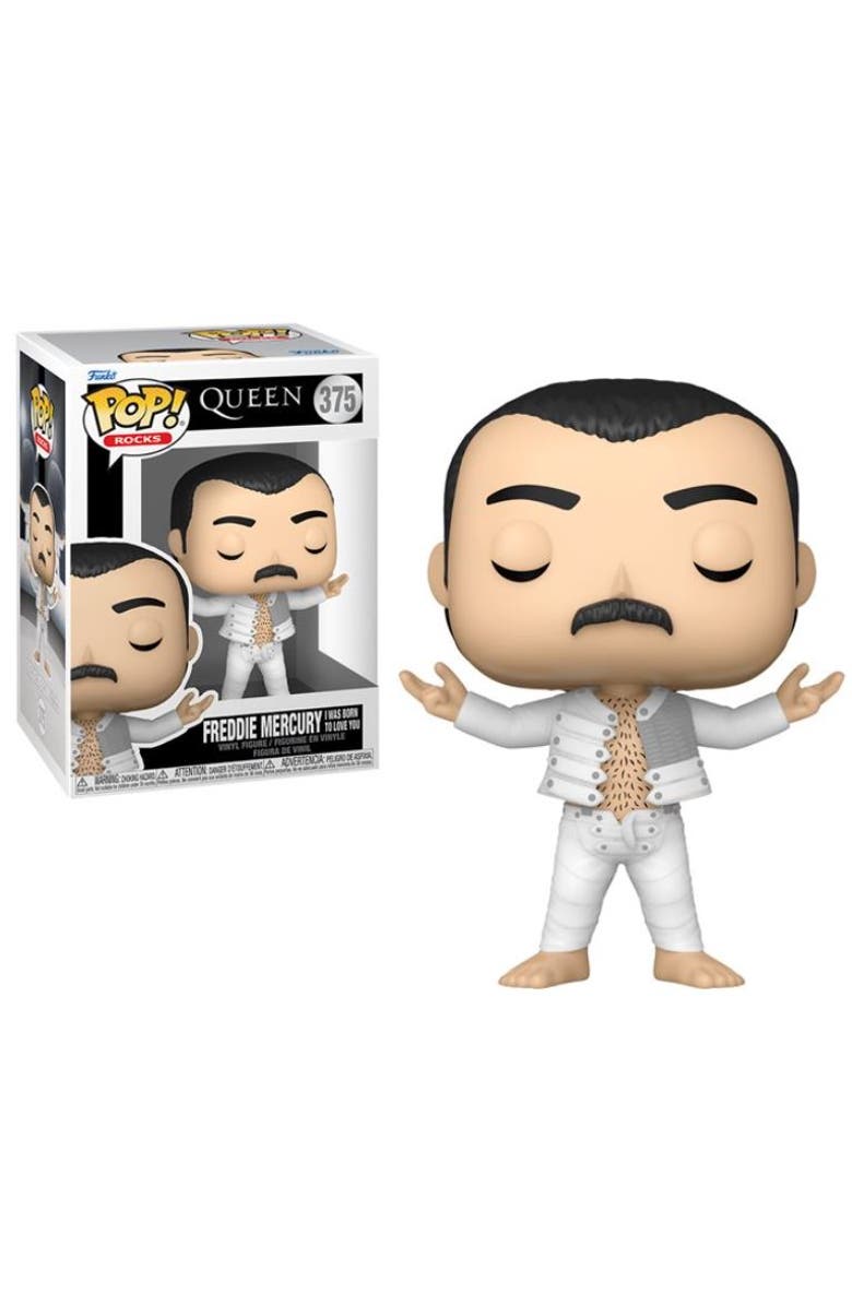 Funko Freddie Mercury (Queen) (I Was Born To Love You) Funko Pop! Rocks, Main, color, Multi-Color