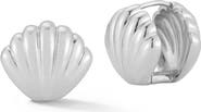 GLAZE JEWELRY Shell Hoop Earrings