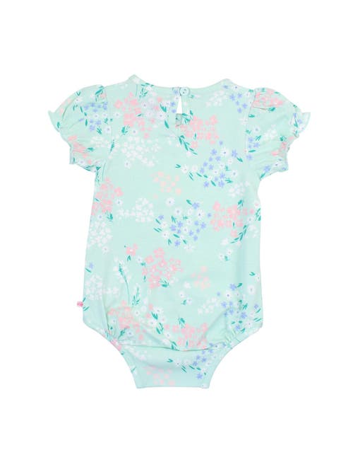 Rufflebutts Baby/toddler Girls Knit Puff Short Sleeve Bodysuit