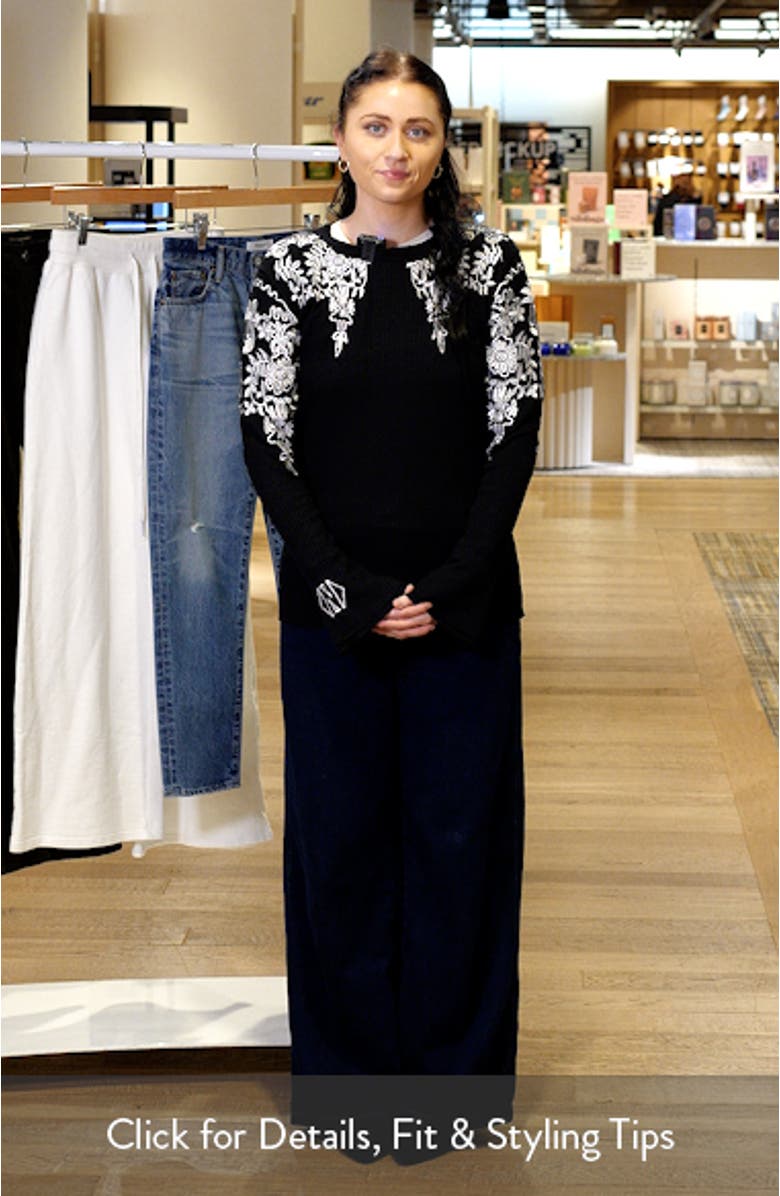 Bryn Embroidered Thermal Top, sales video thumbnail