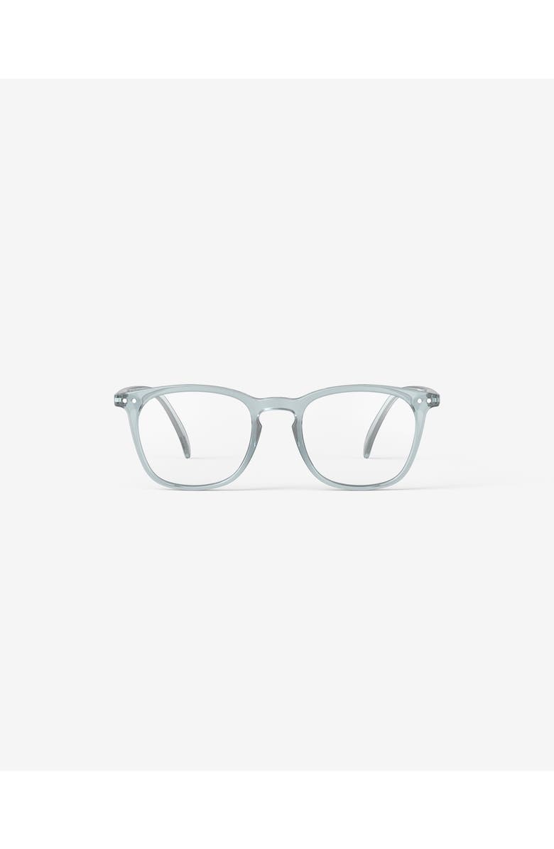 IZIPIZI #E 49mm Trapeze Reading Glasses, Main, color, Frozen Blue