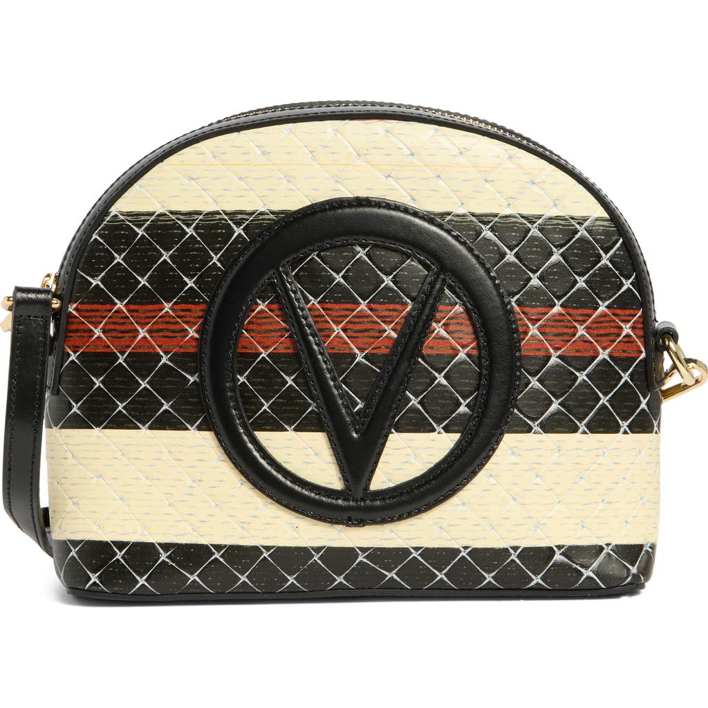 Valentino By Mario Valentino Diana Tresse Crossbody Bag In Black