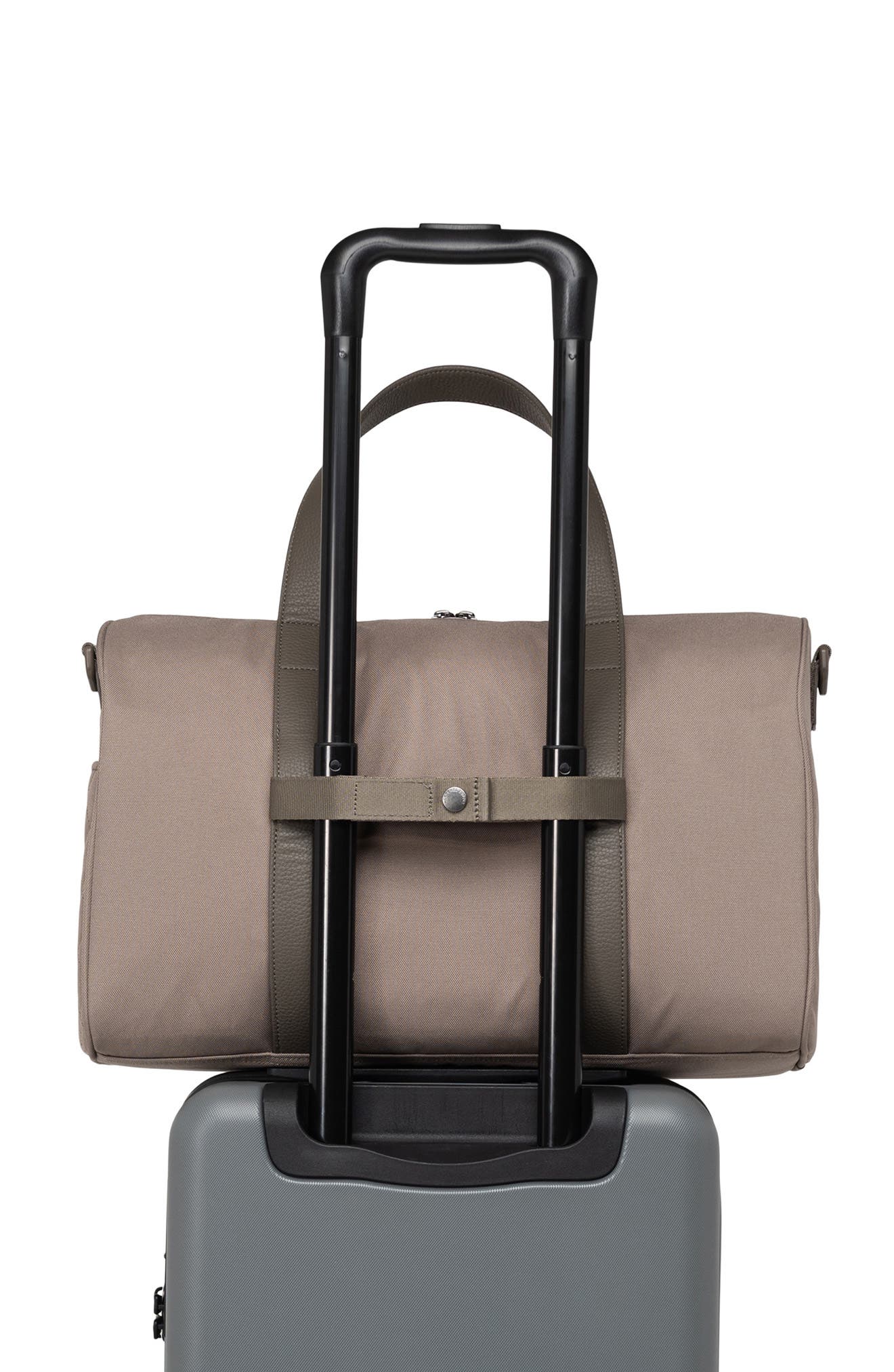 Herschel Supply Co. Novel Water Resistant Recycled Polyester Carry-On Duffle Bag, Alternate, color, 