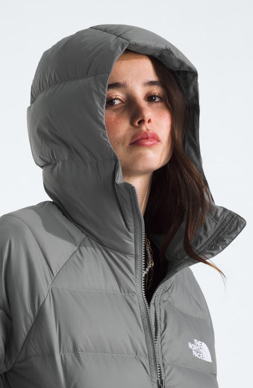 The North Face Hydrenalite 550-fill Power Down Hoodie In Gray