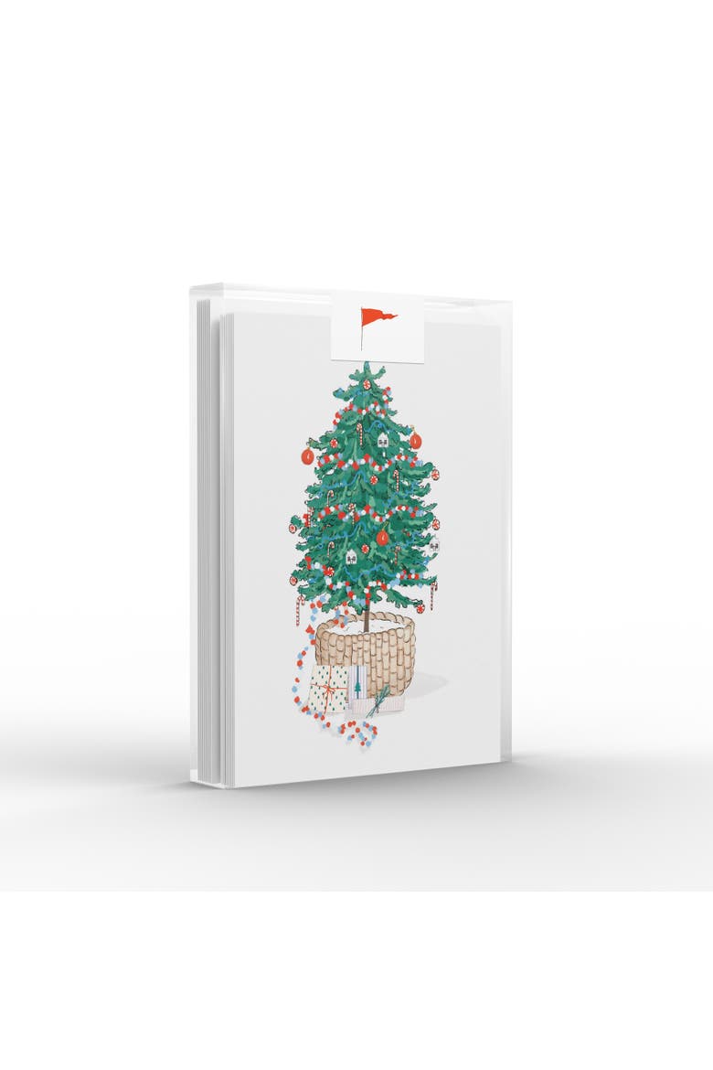 Holiday Oh Christmas Tree Greeting Card Pack, Main, color, Multi-Pack