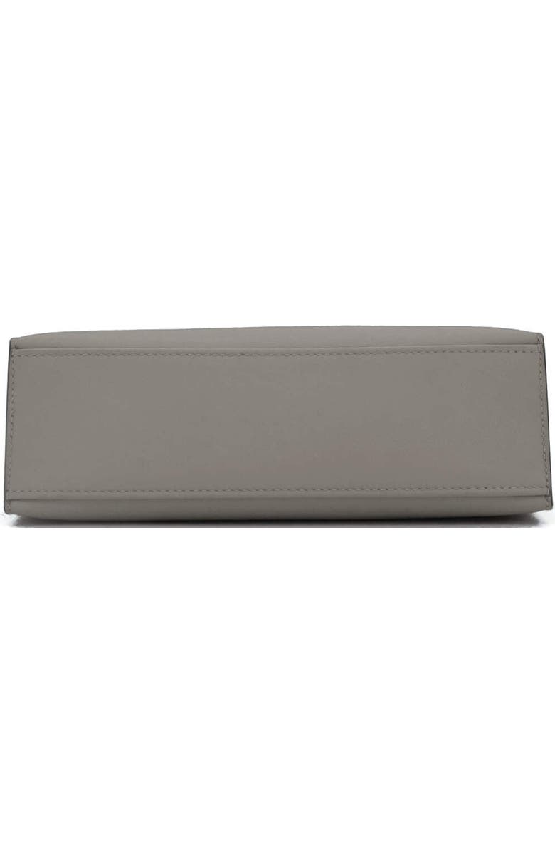 Pre-Owned Hermes Kelly Pochette Swift, Alternate, color, Gris Meyer