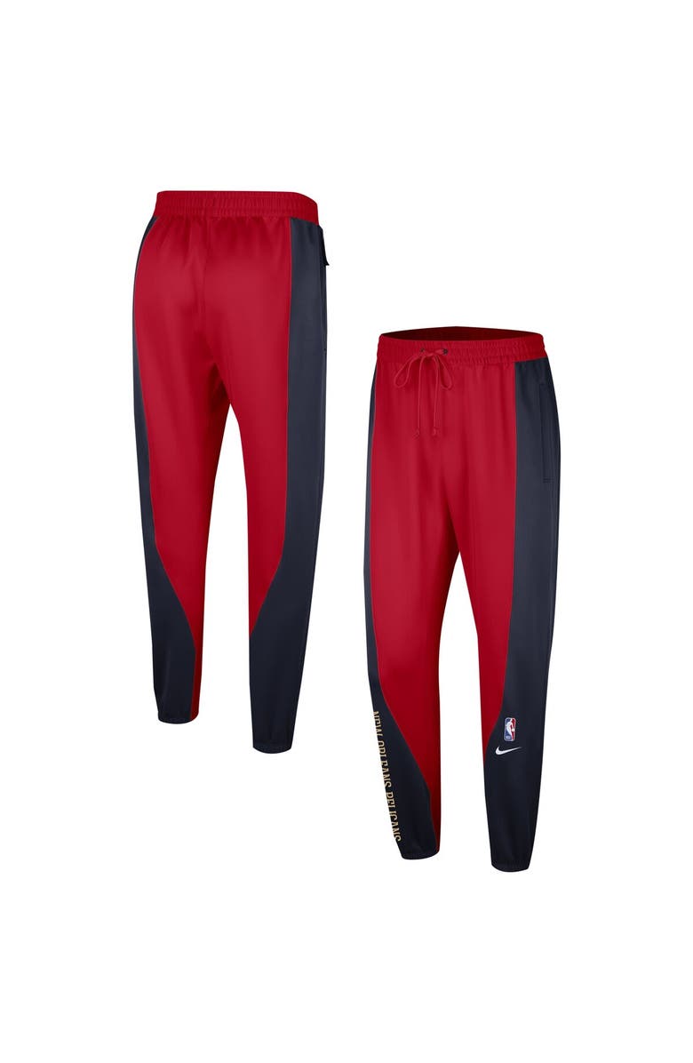 Nike Men's Nike Navy/Red New Orleans Pelicans 2023/24 Authentic Showtime Pants, Main, color, Navy