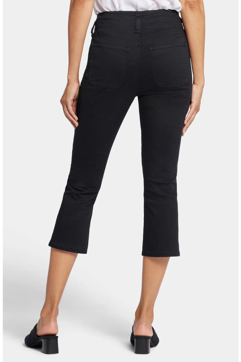 Ami High Waist Skinny Capri Jeans, Alternate, color, BLACK