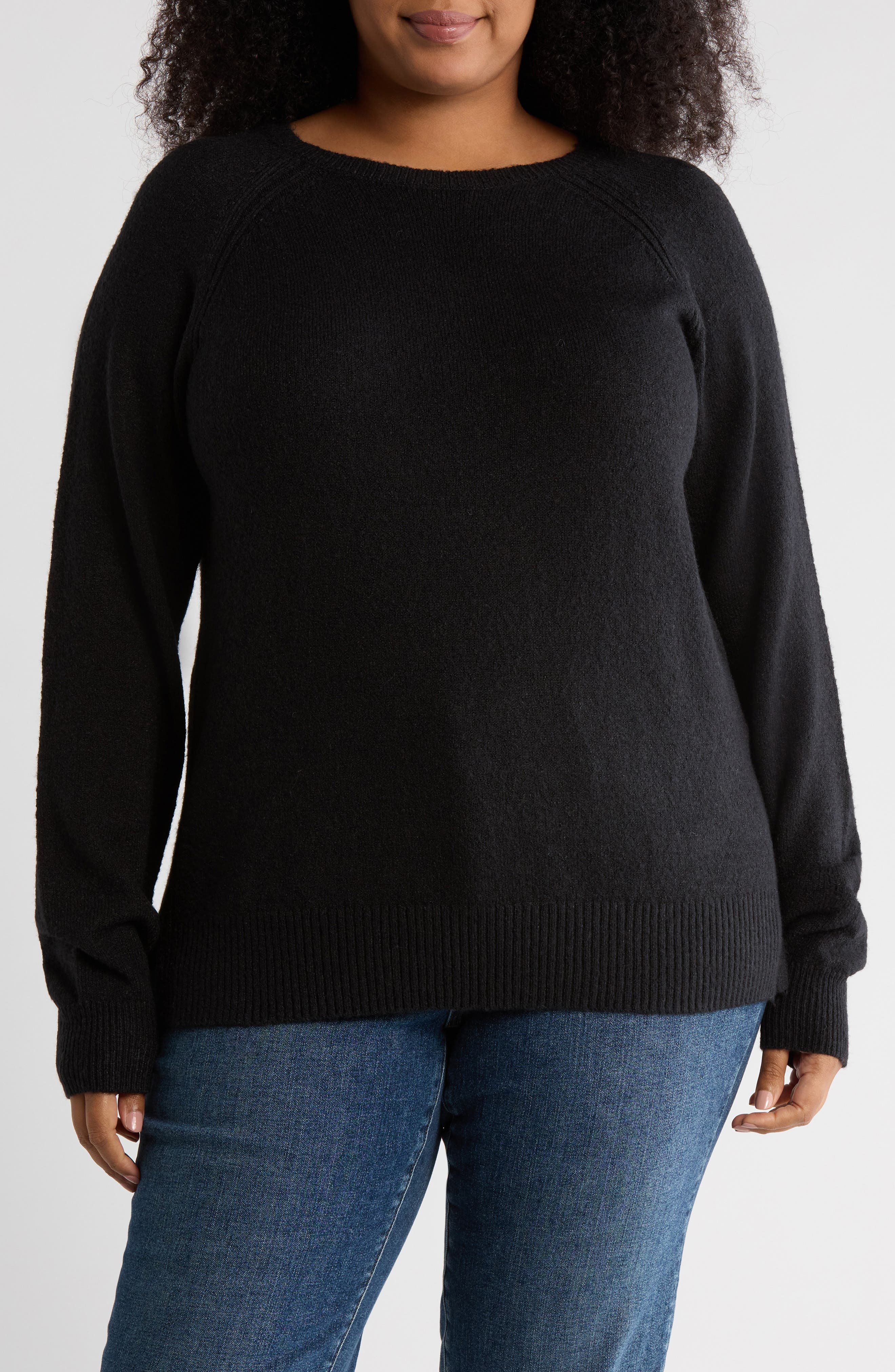 Caslon® Raglan Sleeve Sweater