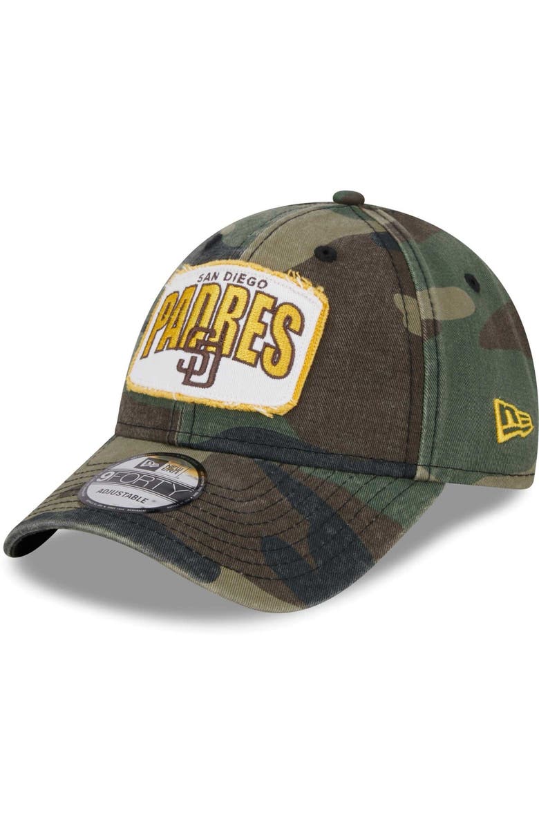 New Era Men's New Era Camo San Diego Padres Gameday 9FORTY Adjustable Hat, Main, color, Camo