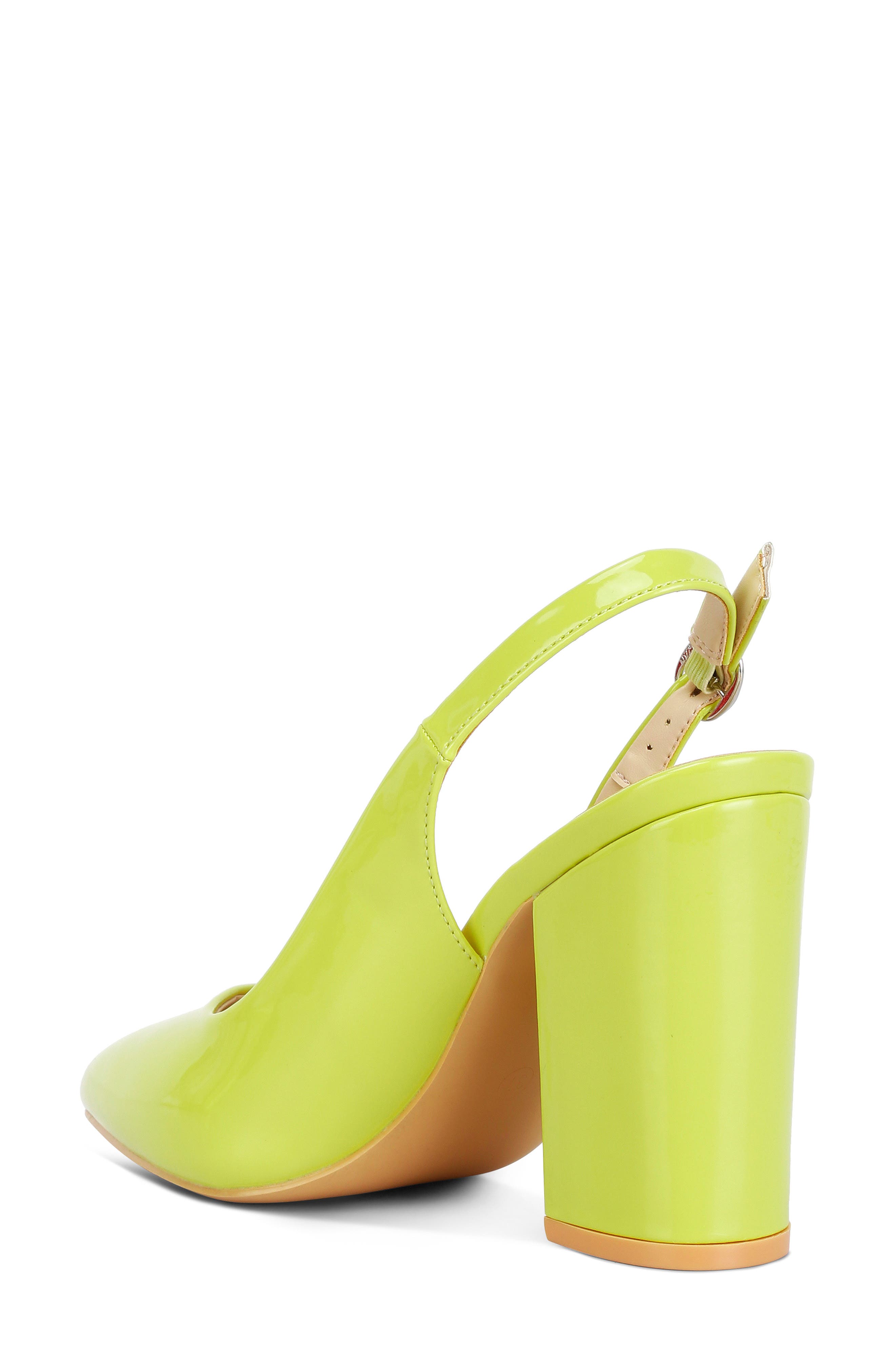 LONDON RAG Dalaney Slingback Pump, Alternate, color, Lime