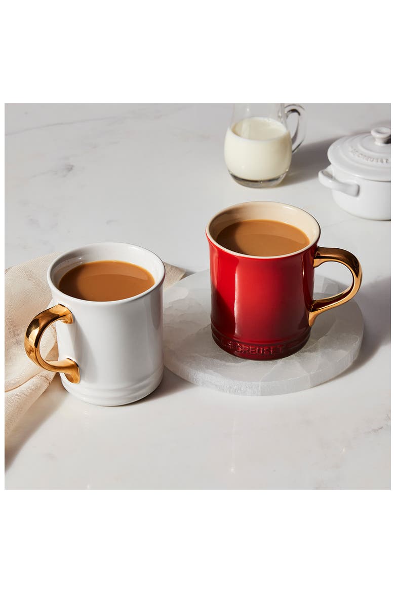 Vancouver 14-Ounce Gold Handle Mug, Alternate, color, PECHE