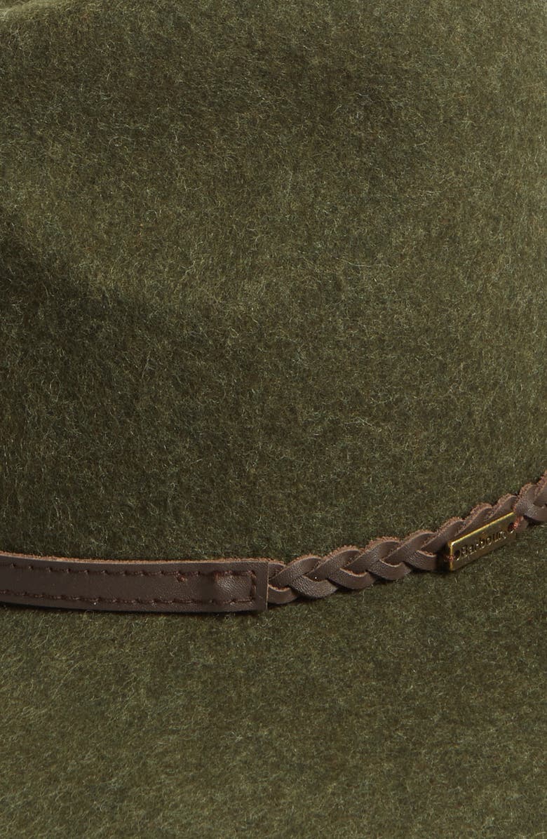 Barbour Tack Felted Wool Fedora, Alternate, color, 