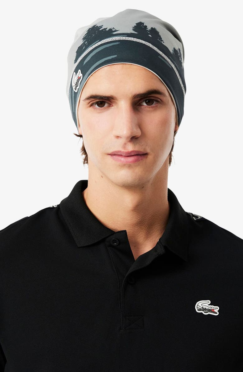 Lacoste Classic Fit Logo Tape Cotton Piqué Polo, Alternate, color, 031 Black