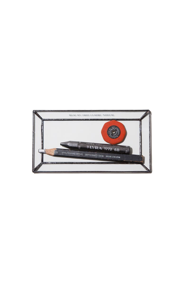 PUEBCO Glass Valet Tray, Alternate, color, Glass
