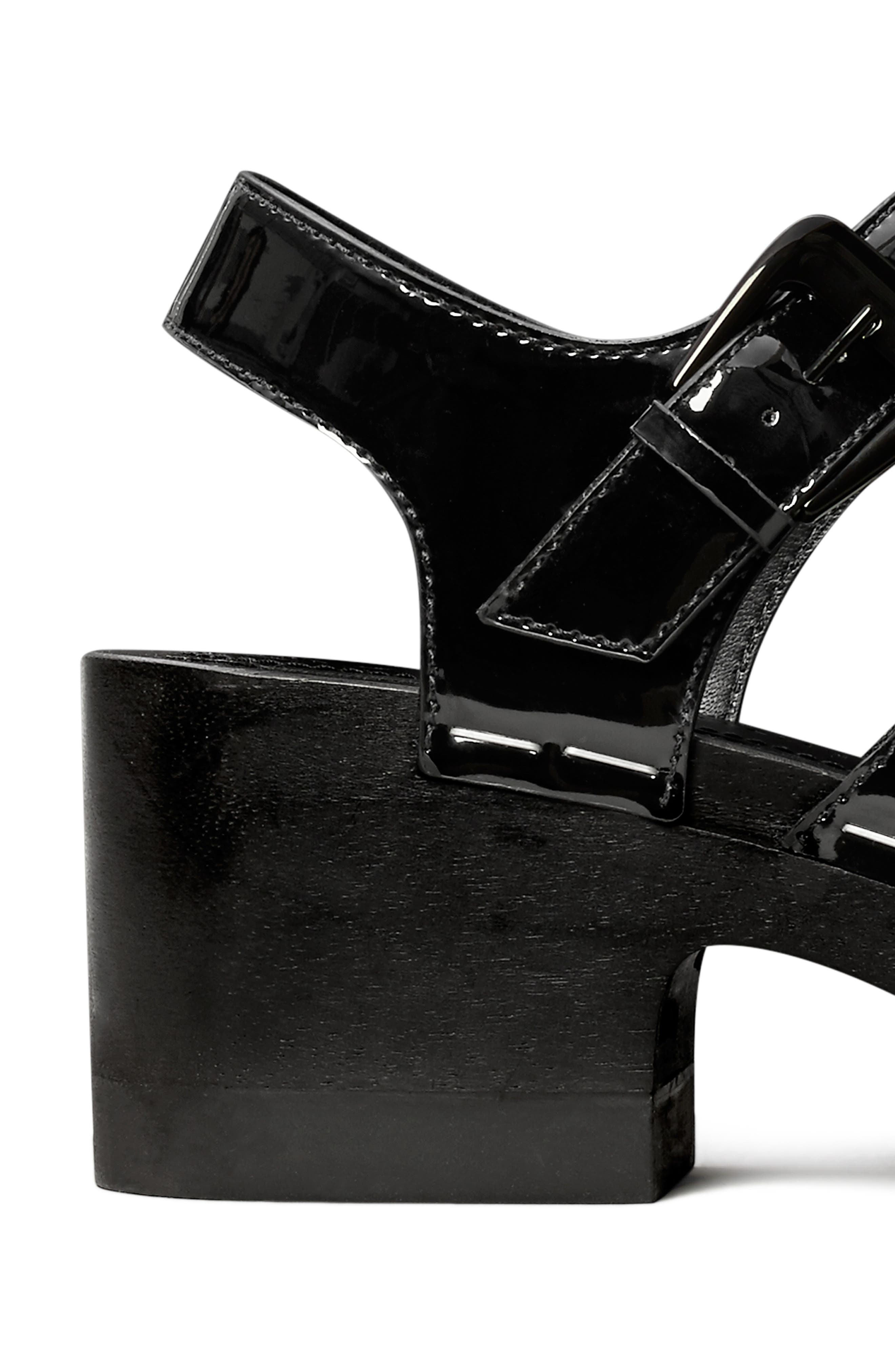 Lug Sole Clog, Alternate, color, PERFECT BLACK