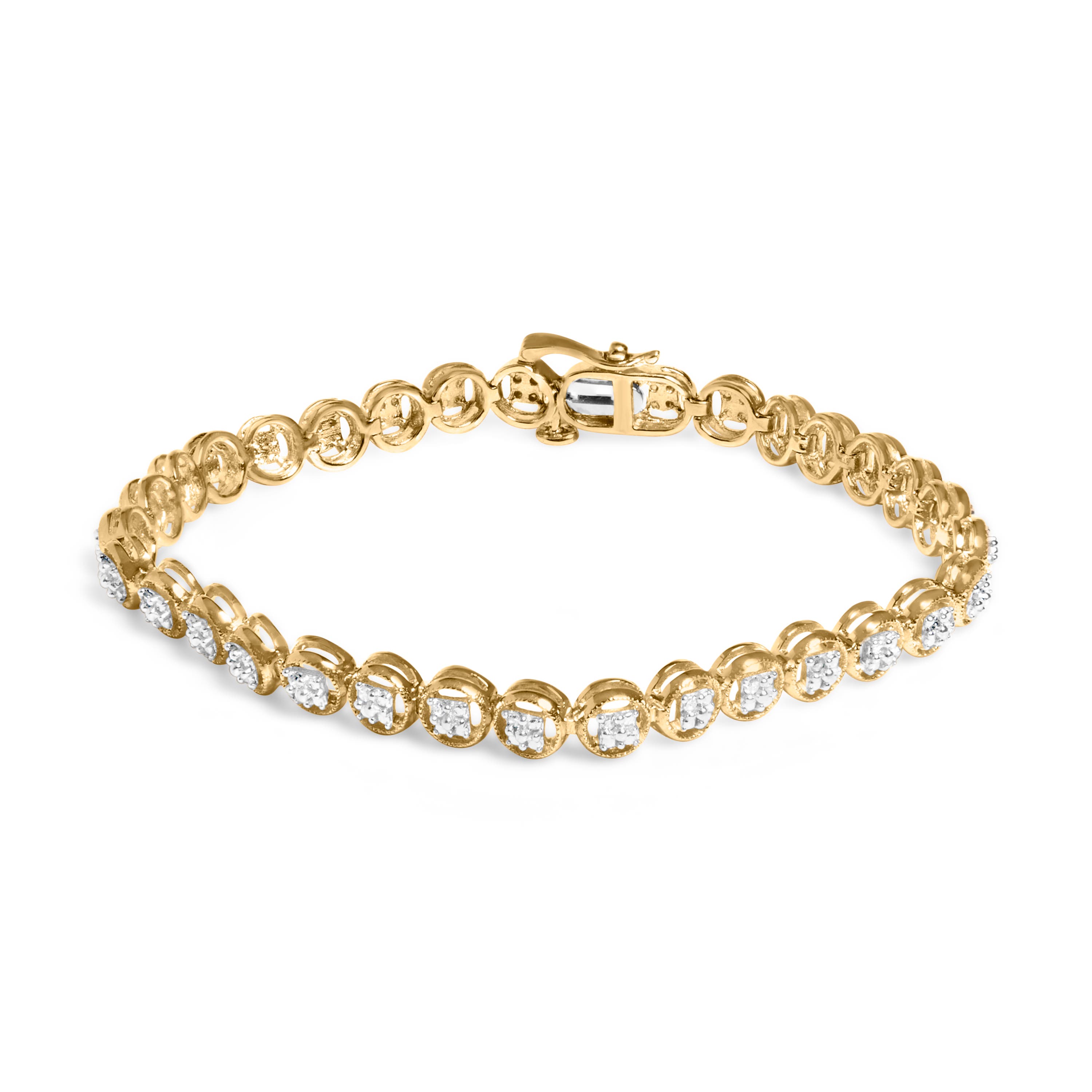 selected Yellow Gold over Silver