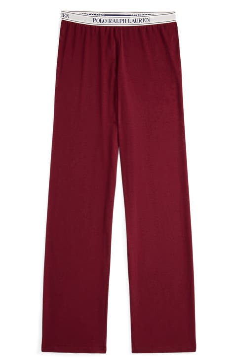 Cotton Blend Jersey Pajama Pants