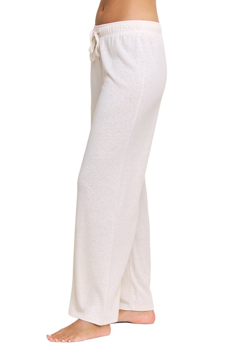 Sunbeam Linen Blend Pajama Pants, Alternate, color, DUST