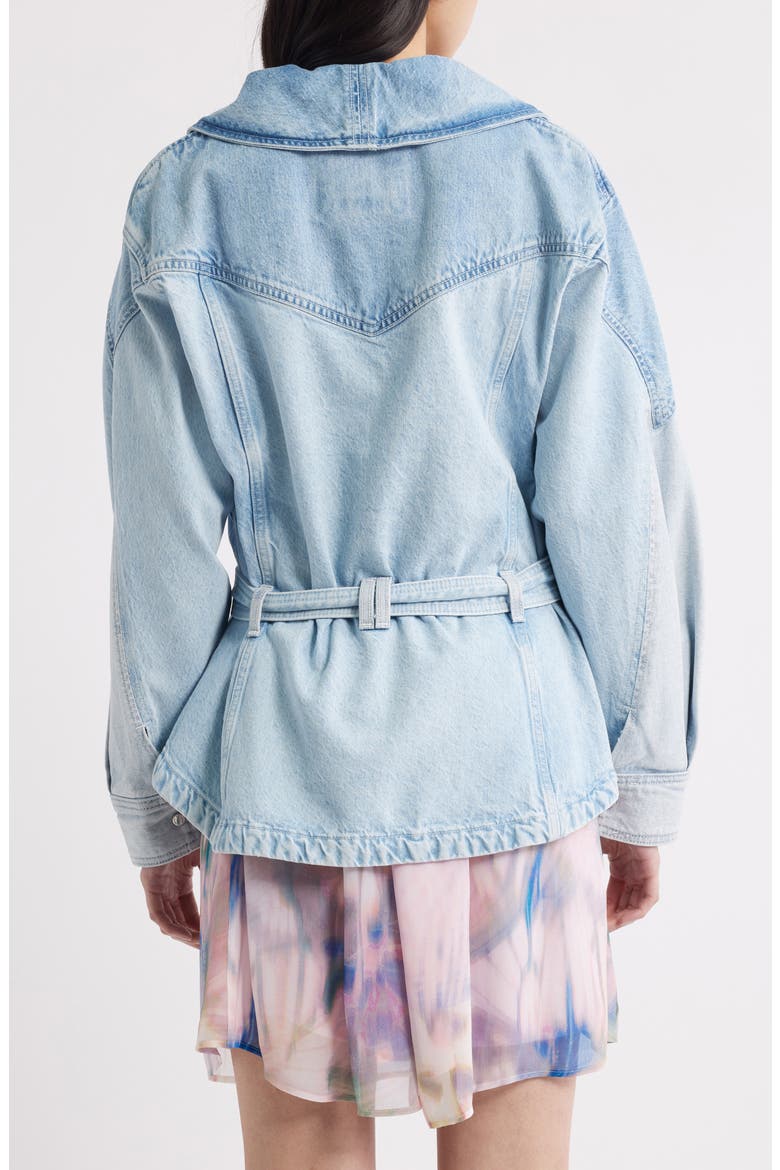 Paneled Denim Jacket, Alternate, color, BT BU