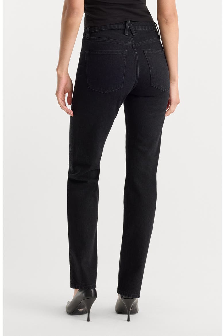 Vintage Straight Leg Jeans, Alternate, color, BLACK441