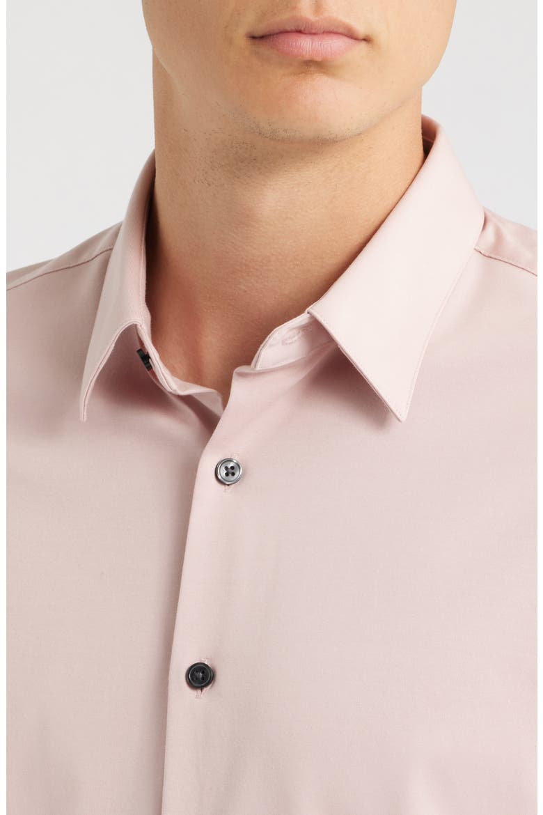 Irving Short Sleeve Button-Up Shirt, Alternate, color, CHALK PINK - VIN