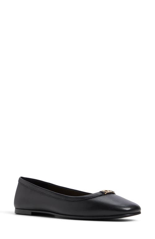 Aldo Corinthie Ballet Flat In Other Black