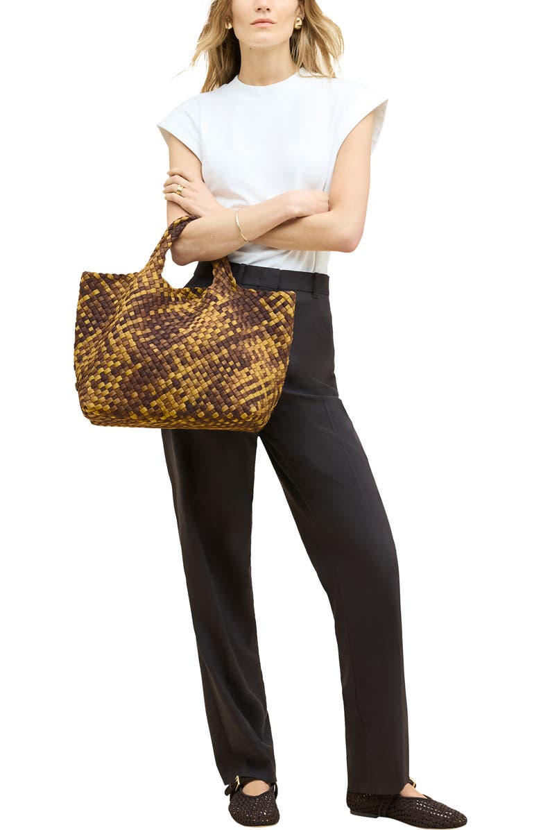 NAGHEDI St. Barths Medium Tote, Alternate, color, Tortoiseshell