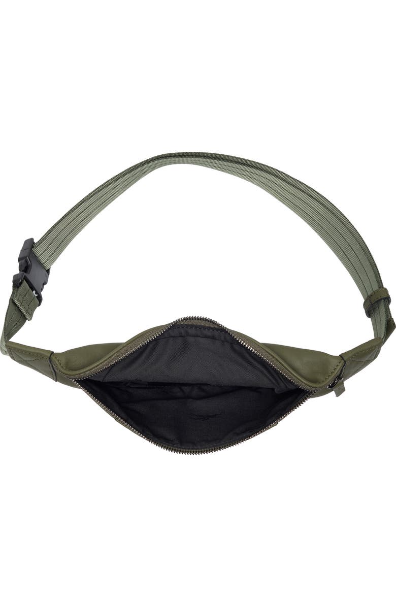 Longchamp 3D Leather Belt Bag, Alternate, color, Khaki