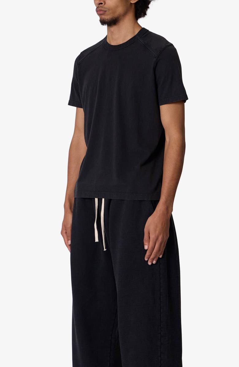 mnml Tight Crop T-Shirt, Alternate, color, Washed Black