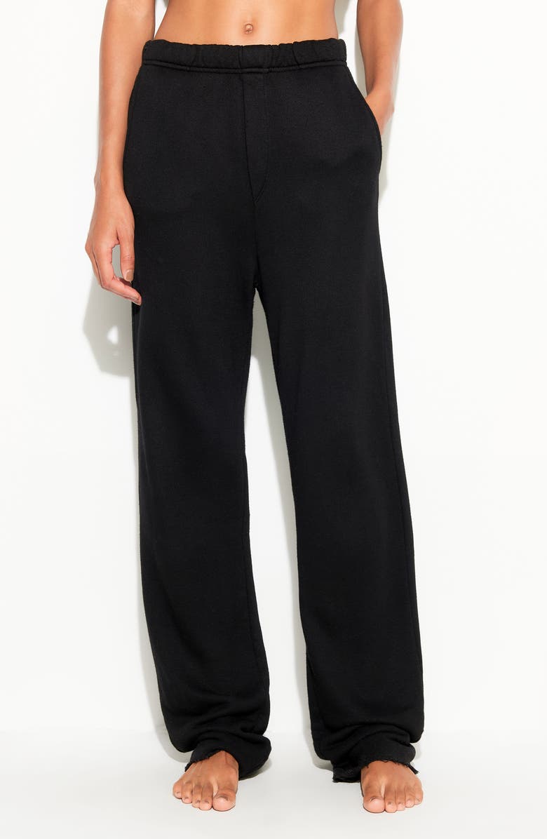 Spiritual Gangster Helena French Terry Lounge Pants, Main, color,