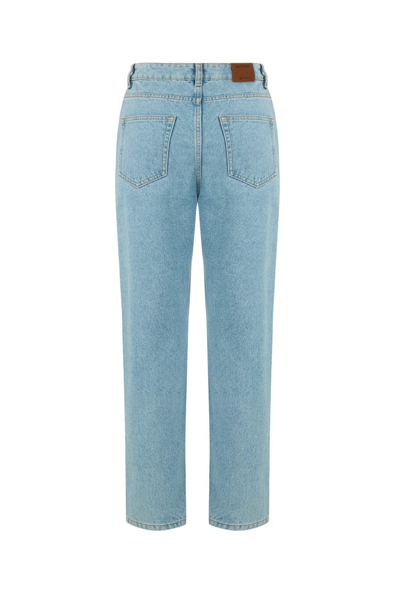 High Waisted Mom Jeans, Alternate, color, Blue