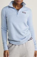 vineyard vines Dreamcloth Relaxed Half Zip Sweatshirt