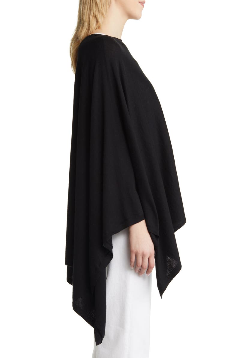 Nordstrom Cotton & Cashmere High-Low Poncho, Alternate, color,