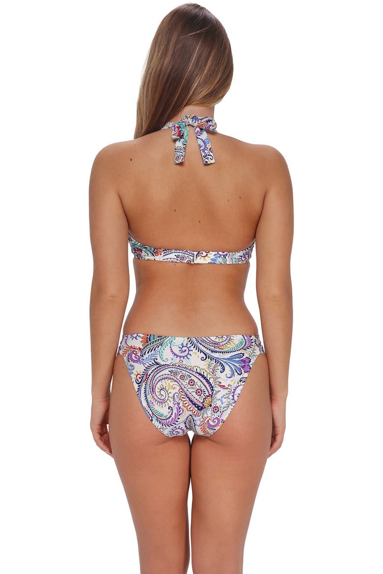 Muse Halter Bikini Swimsuit Top - D Cup, Alternate, color, TIDE POOL TWIST