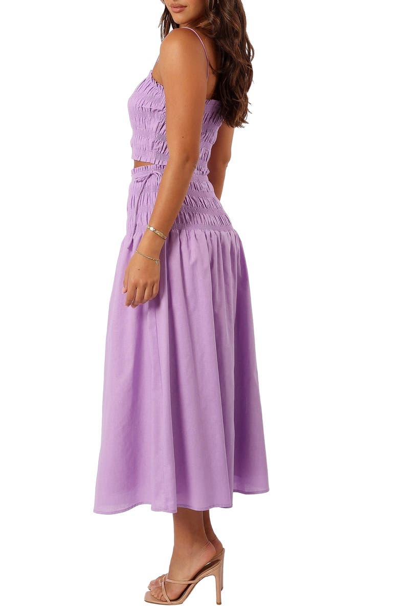 Petal & Pup Adine Crop Camisole & Skirt Set, Alternate, color, Lilac