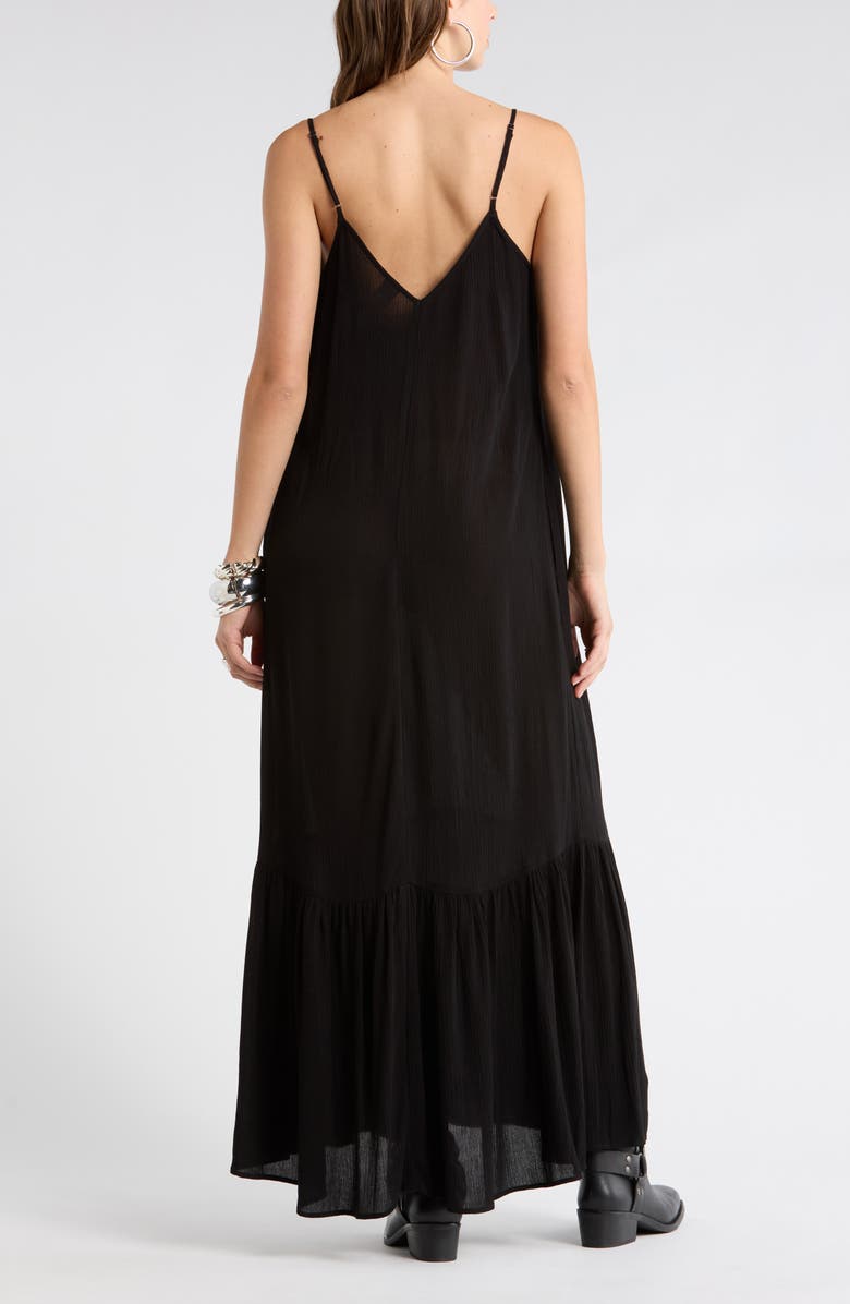 Melrose and Market Gauze Tiered Maxi Dress, Alternate, color, 