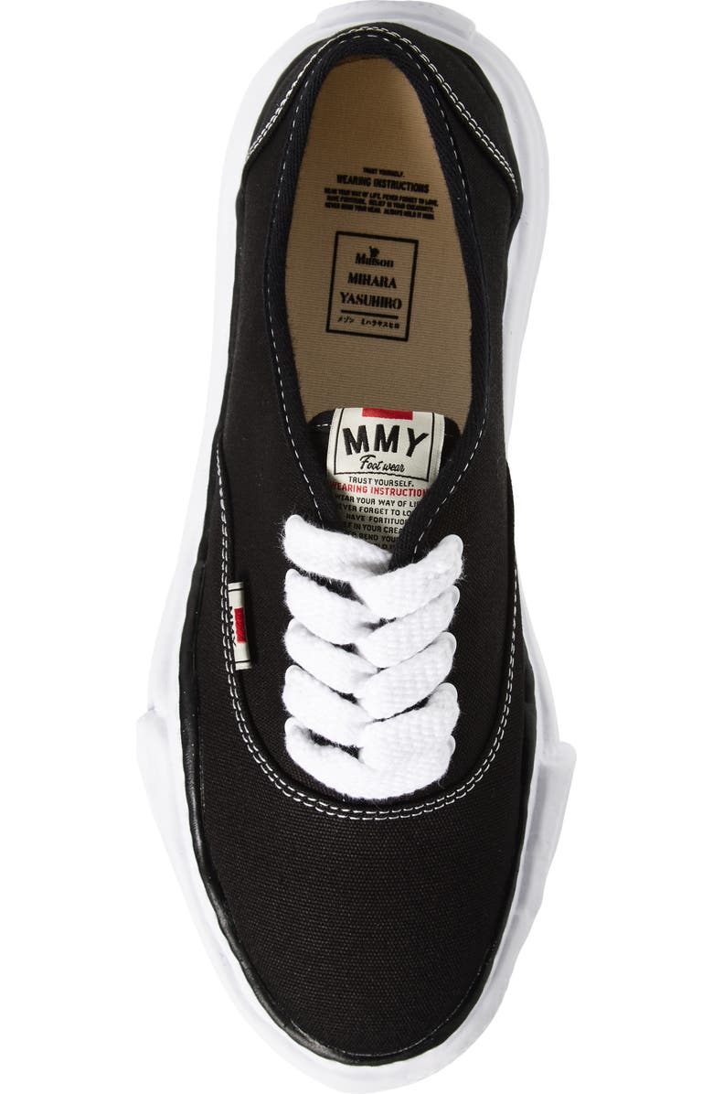 Maison MIHARA YASUHIRO Baker Low Top Sneaker, Alternate, color, Black