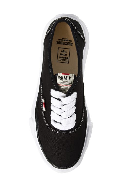 Miharayasuhiro Maison Mihara Yasuhiro Baker Low Top Sneaker In Black