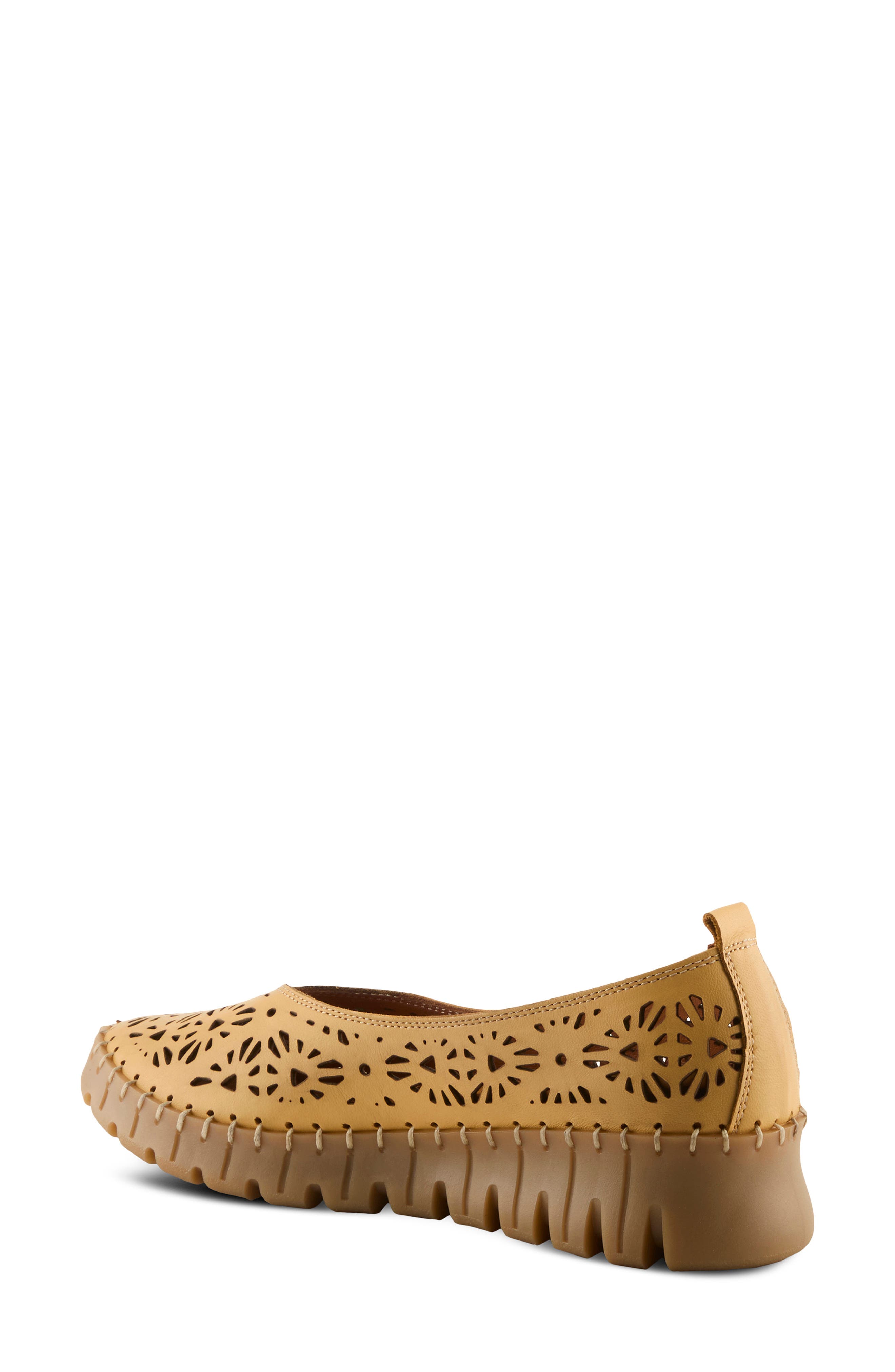 Carosa Platform Sneaker, Alternate, color, YELLOW