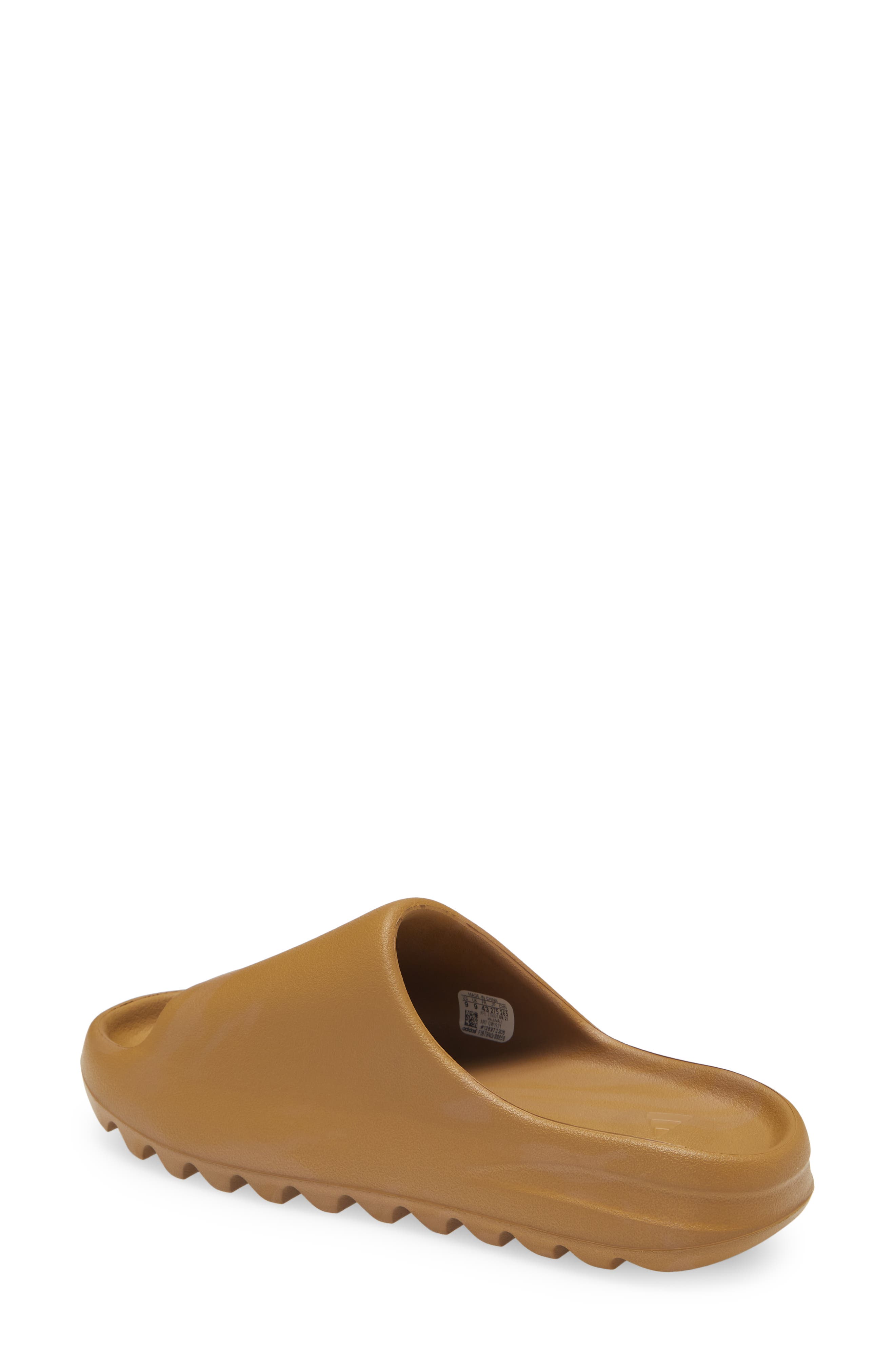Yeezy 'Ochre' Slide Sandal, Alternate, color, OCHRE
