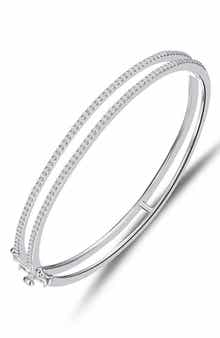 Lafonn Hinged Simulated Diamond Bangle