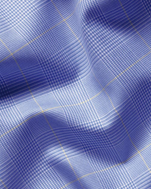 Charles Tyrwhitt Non-iron Prince Of Wales Check Shirt In Animal Print