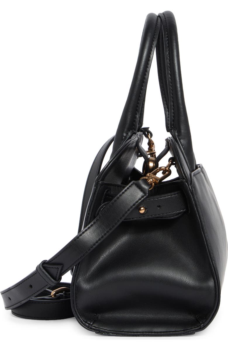 Sam Edelman Loraine Small Satchel Bag, Alternate, color, Black