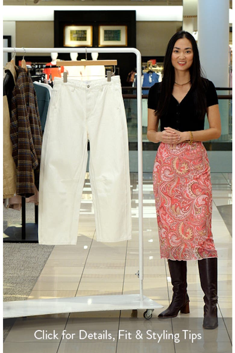 Beau High Rise Crop Jeans video