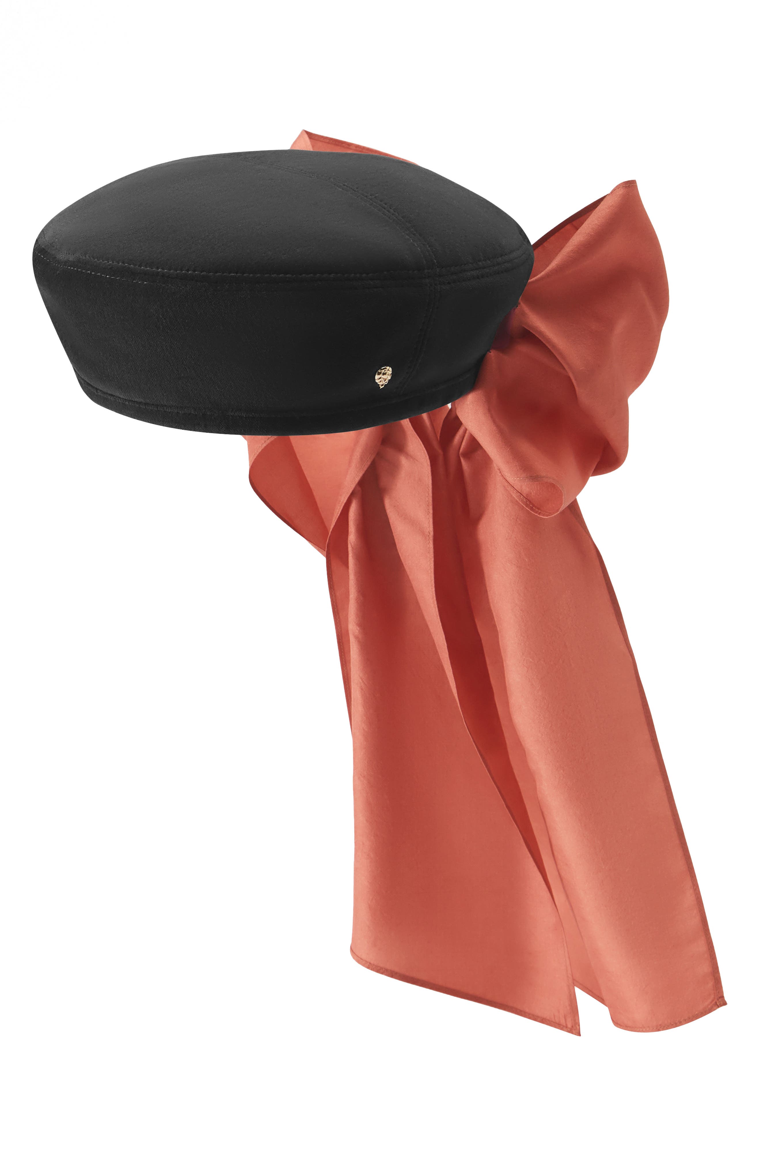 Helen Kaminski Silk Taffeta Beret