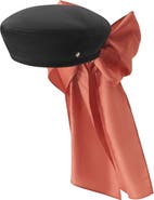 Helen Kaminski Silk Taffeta Beret